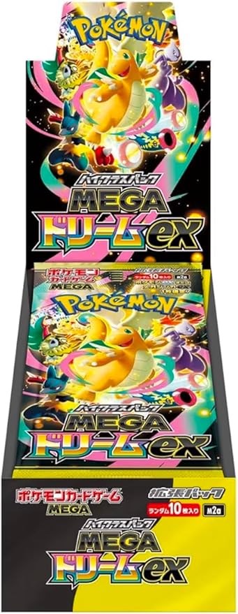 ポケモンカード　MEGAドリームex カートン B 未開封カートン】ポケモンカードゲーム MEGA ハイクラスパック 「MEGA