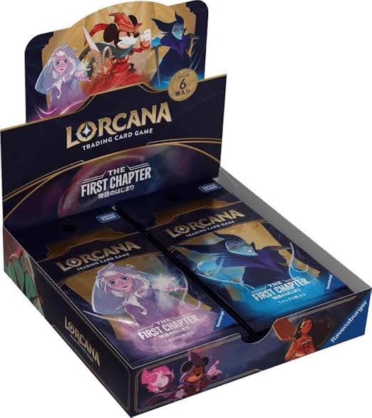 ディズニー・ロルカナ・TCG 日本語版 ブースターパック THE FIRST CHAPTER 物語のはじまり カートン