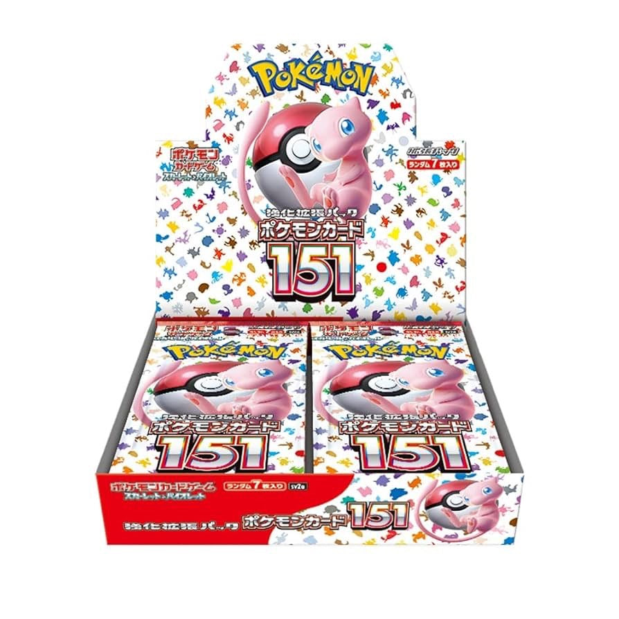 ポケモンカードゲーム スカーレット&バイオレット 強化拡張パック ポケモンカード151 カートン